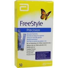 FreeStyle Precision Blutzucker Teststr. o. Codier., 50 ST – PZN 9605101 из Германии