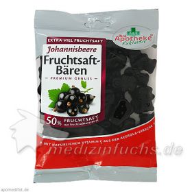 Fruchtsaft-Bären Johannisb Apoth.Exkl.50% Fruchts., 200 G – PZN 9704180 из Германии