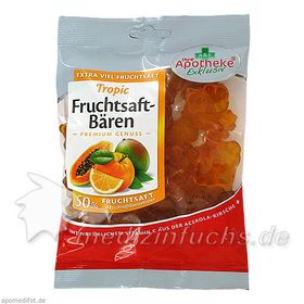 Fruchtsaft-Bären Tropic Apoth.Exkl. 50% Fruchtsaft, 200 G – PZN 9704228 из Германии