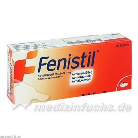 Fenistil ueberzogene Tabletten, 20 ST – PZN 9887683 из Германии