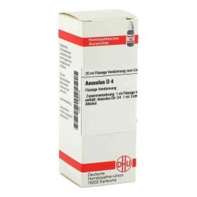 Aesculus D 4 Dilution (20 ml) – PZN 1755315 из Германии