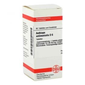 Aethiops Antimonialis D 6 Tabletten (80 stk) – PZN 1755456 из Германии