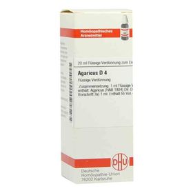 Agaricus D 4 Dilution (20 ml) – PZN 1755522 из Германии