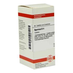 Agaricus D 4 Tabletten (80 stk) – PZN 2120576 из Германии