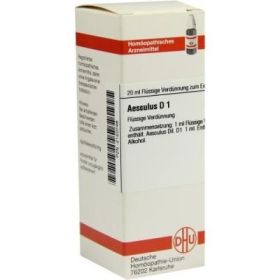 Aesculus D 1 Dilution (20 ml) – PZN 2120748 из Германии