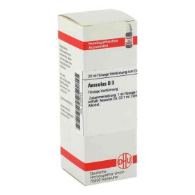 Aesculus D 3 Dilution (20 ml) – PZN 2120754 из Германии