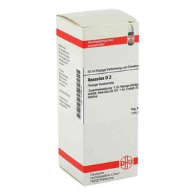 Aesculus D 3 Dilution (50 ml) – PZN 2120814 из Германии