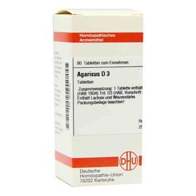 Agaricus D 3 Tabletten (80 stk) – PZN 2624532 из Германии