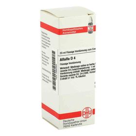 Alfalfa D 4 Dilution (20 ml) – PZN 2892563 из Германии