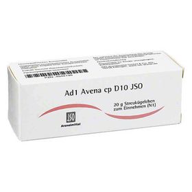 Jso Jkh Adermittel Ad 1 Avena cp D 10 Globuli (20 g) – PZN 4942199 из Германии