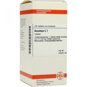 Aconitum C 7 Tabletten (200 stk) – PZN 7157414 из Германии