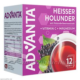 ADVANTA Heißer Holunder, 12X10 G – PZN 11123585 из Германии