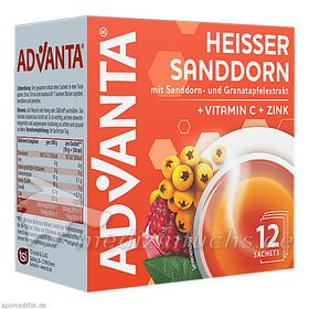 ADVANTA Heißer Sanddorn, 12X10 G – PZN 11123616 из Германии