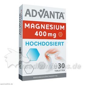 Advanta Magnesium 400mg, 30X1.3 G – PZN 11685136 из Германии