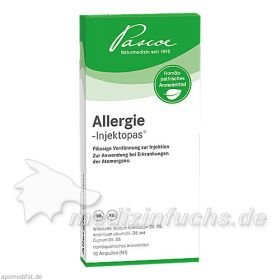 ALLERGIE-INJEKTOPAS SL Ampullen, 10X2 ML – PZN 12894 из Германии