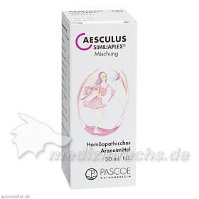 AESCULUS SIMILIAPLEX Tropfen, 20 ML – PZN 1349791 из Германии