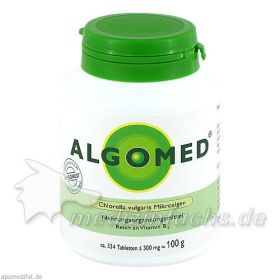 Algomed Chlorella vulgaris Mikroalgen 300mg, 100 G – PZN 1417096 из Германии