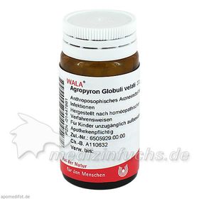Agropyron Globuli velati, 20 G – PZN 1447861 из Германии