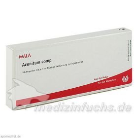 ACONITUM COMP, 10X1 ML – PZN 1750499 из Германии