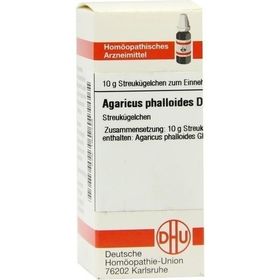 Agaricus phalloides D4, 10 G – PZN 1980489 из Германии