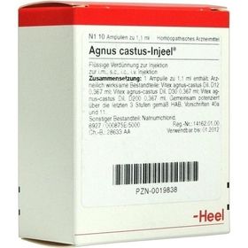AGNUS CASTUS INJ, 10 ST – PZN 19838 из Германии