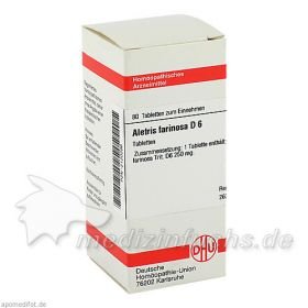 ALETRIS FARINOSA D 6, 80 ST – PZN 2120286 из Германии