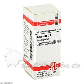 AESCULUS D 4, 10 G – PZN 2120464 из Германии