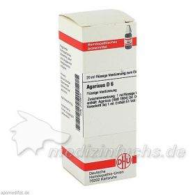 AGARICUS D 6, 20 ML – PZN 2120613 из Германии