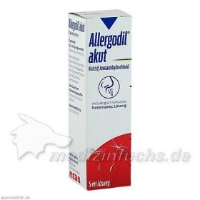 Allergodil akut Nasenspray, 5 ML – PZN 2218855 из Германии