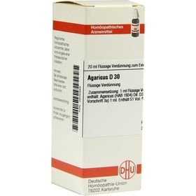 AGARICUS D30, 20 ML – PZN 2605888 из Германии