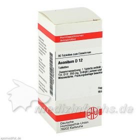 ACONITUM D12, 80 ST – PZN 2624325 из Германии