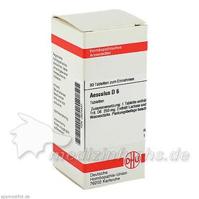 AESCULUS D 6, 80 ST – PZN 2624437 из Германии