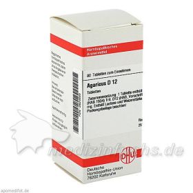 AGARICUS D12, 80 ST – PZN 2624555 из Германии