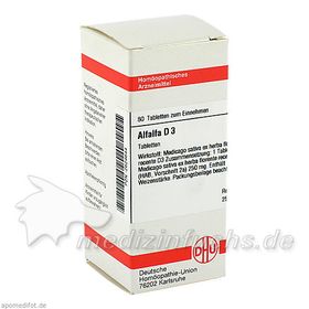 ALFALFA D 3, 80 ST – PZN 2624644 из Германии