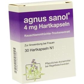 Agnus sanol, 30 ST – PZN 2763340 из Германии