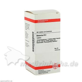 AESCULUS D 2, 200 ST – PZN 2800785 из Германии