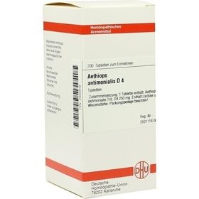 AETHIOPS ANTIMON D 4, 200 ST – PZN 2800816 из Германии