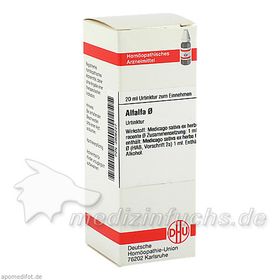 ALFALFA URT, 20 ML – PZN 2806227 из Германии