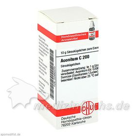 ACONITUM C200, 10 G – PZN 2892273 из Германии