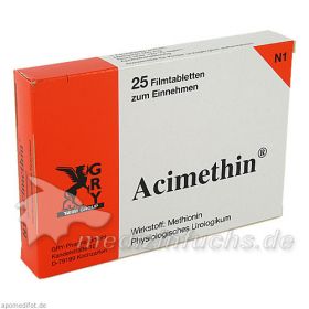Acimethin, 25 ST – PZN 3128982 из Германии