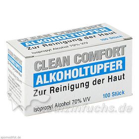 Alkoholtupfer, 100 ST – PZN 3413837 из Германии