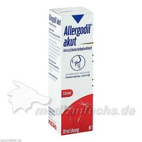 Allergodil akut Nasenspray, 10 ML – PZN 3436979 из Германии