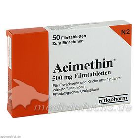 ACIMETHIN, 50 ST – PZN 3451252 из Германии