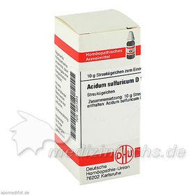ACIDUM SULF D10, 10 G – PZN 4201304 из Германии