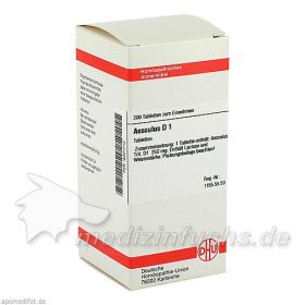 AESCULUS D 1, 200 ST – PZN 4201712 из Германии