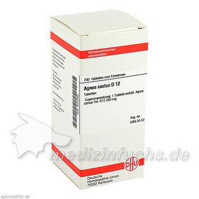 AGNUS CASTUS D12, 200 ST – PZN 4202083 из Германии