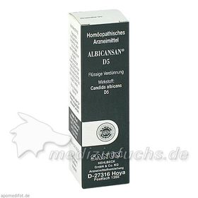 ALBICANSAN D 5, 10 ML – PZN 4456889 из Германии