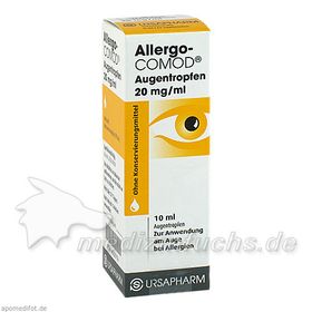 Allergo-COMOD Augentropfen, 10 ML – PZN 4502974 из Германии