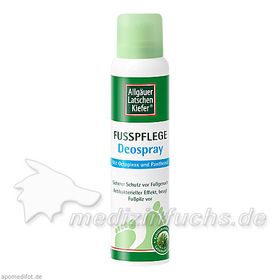 Allgäuer Latschenkiefer Fußpflege Deospray, 100 ML – PZN 4706760 из Германии