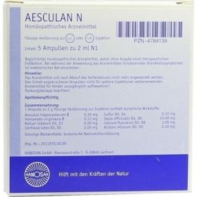 AESCULAN N, 5X2 ML – PZN 4784139 из Германии